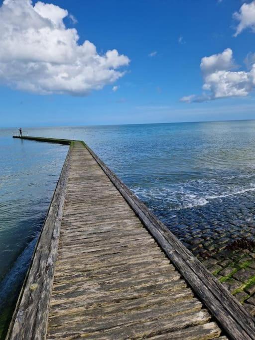 Appartement Avec Jardin Et Acces Mer Grandcamp-Maisy Buitenkant foto