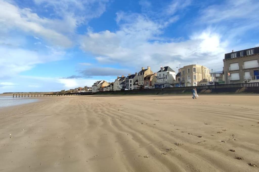 Appartement Avec Jardin Et Acces Mer Grandcamp-Maisy Buitenkant foto